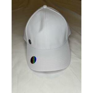 Gaiam Women’s White Baseball Hat with Perforated Sides